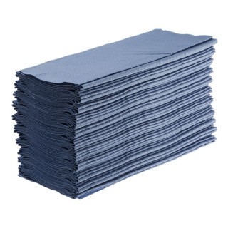 RS PRO Universal Dry Industrial Wipes Box of 150, Blue 300 x 400 mm 882-5917