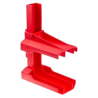 RS PRO Red 6-Lock Lockout Polypropylene Ball Valve Lockout 882-5920