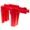 RS PRO Red 6-Lock Lockout Polypropylene Ball Valve Lockout 882-5920
