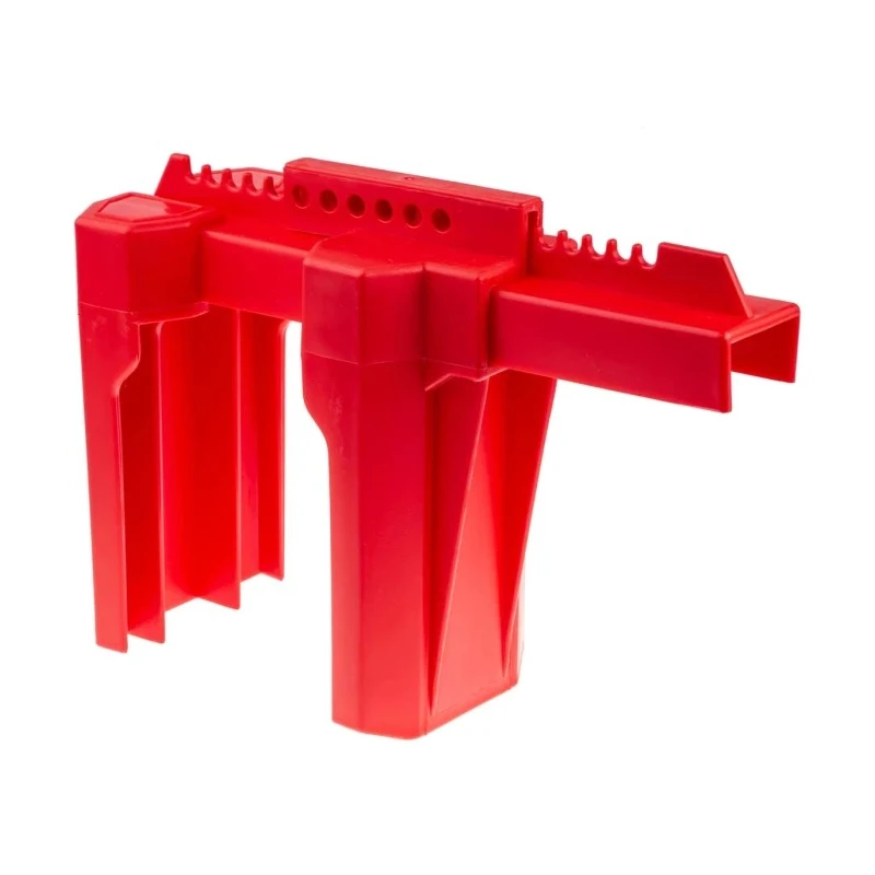 RS PRO Red 6-Lock Lockout Polypropylene Ball Valve Lockout 882-5920