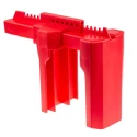 RS PRO Red 6-Lock Lockout Polypropylene Ball Valve Lockout 882-5920