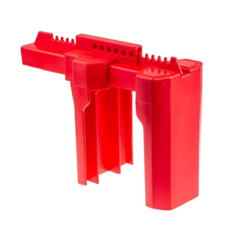 RS PRO Red 6-Lock Lockout Polypropylene Ball Valve Lockout 882-5920