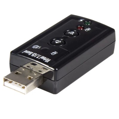 StarTech.com 7.1 Channel USB 2.0 External Sound Card ICUSBAUDIO7