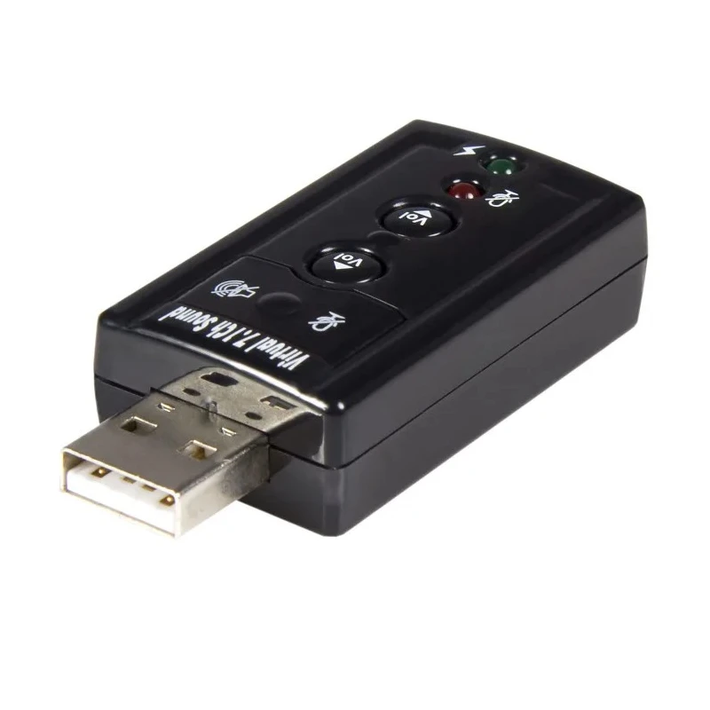 StarTech.com 7.1 Channel USB 2.0 External Sound Card ICUSBAUDIO7