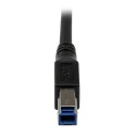 StarTech.com USB 3.0 Male USB Type A to Male USB 3.2 Type B Cable 1m USB3SAB1MRA