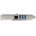 StarTech.com 3 Port USB Card, PCI, USB 3.0, High-Speed Data Transfer, Compact Design PEXUSB3S3GE