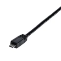 StarTech.com USB 2.0, Male USB Type A to Male Micro USB Type B Black Cable 0.9 m USB2HAUBY3