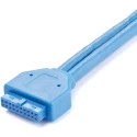 StarTech.com USB 3.0 Female USB Type A (Mountable) to Female IDC Cable 500mm USB3SPLATE