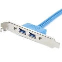 StarTech.com USB 3.0 Female USB Type A (Mountable) to Female IDC Cable 500mm USB3SPLATE