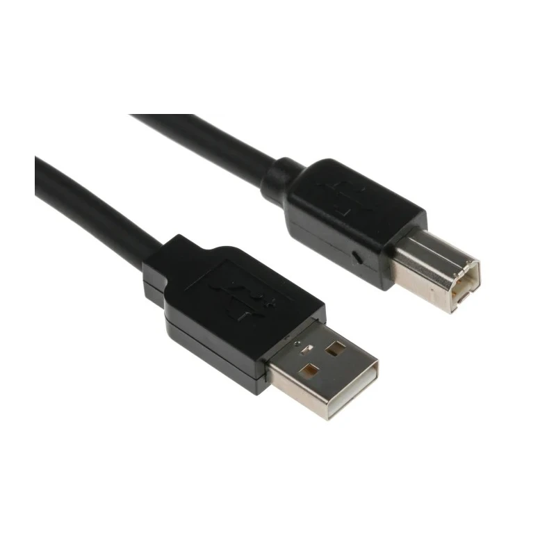StarTech.com USB 2.0 Male USB Type A to Male USB B Cable Black 15m USB2HAB50AC