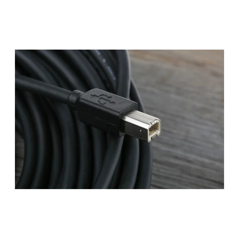 StarTech.com USB 2.0 Male USB Type A to Male USB B Cable Black 15m USB2HAB50AC