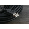 StarTech.com USB 2.0 Male USB Type A to Male USB B Cable Black 15m USB2HAB50AC