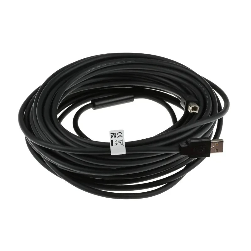 StarTech.com USB 2.0 Male USB Type A to Male USB B Cable Black 15m USB2HAB50AC