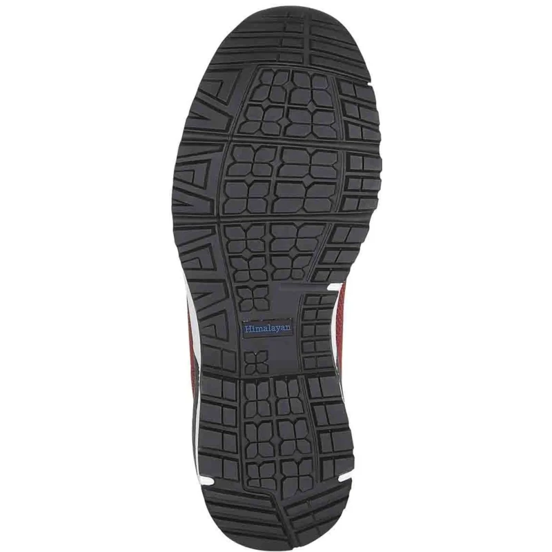 Himalayan Red Non-Metallic Safety Trainer Lace Up Unisex Size UK 12 EU 47 HRO Composite Midsole EN ISO 20345 2011 4313RD120