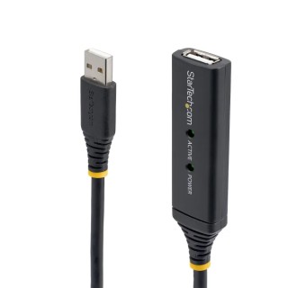 StarTech.com USB 2.0 Female USB 2.0 Type A to Female USB 2.0 Type A USB Extension Cable Black 35m USB2AAEXT35M