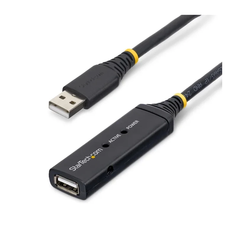 StarTech.com USB 2.0 Female USB 2.0 Type A to Female USB 2.0 Type A USB Extension Cable Black 35m USB2AAEXT35M