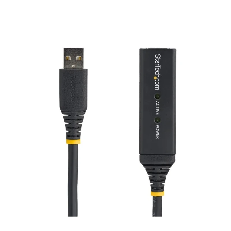 StarTech.com USB 2.0 Female USB 2.0 Type A to Female USB 2.0 Type A USB Extension Cable Black 35m USB2AAEXT35M