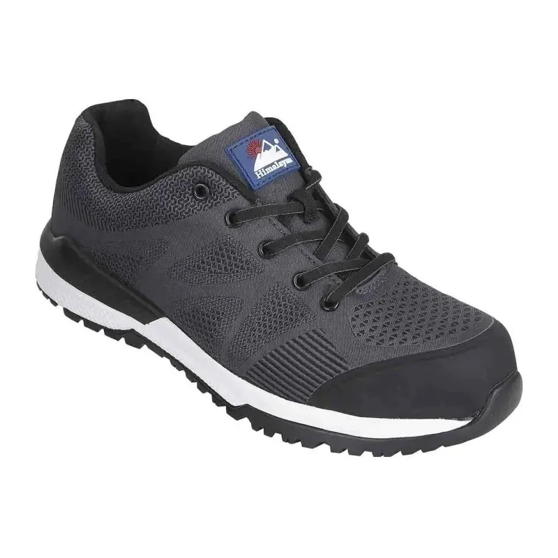 Himalayan Unisex Black Non-Metallic Safety Trainer Lace Up, Heat Resistant Composite Midsole, EN ISO 20345 2011 4314BK080
