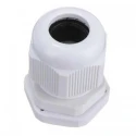HellermannTyton NGM Series White Polyamide 66 Cable Gland, M50 Thread, 30 mm Min. Cable Diameter, 38 mm Max., IP68 NGM50-WHT