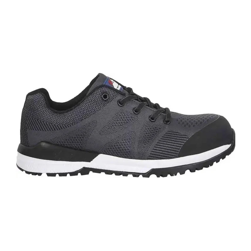 Himalayan Unisex Black Non-Metallic Safety Trainer Lace Up, Heat Resistant Composite Midsole, EN ISO 20345 2011 4314BK080