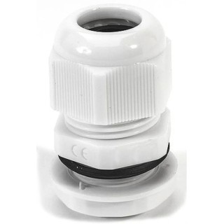 HellermannTyton Grey Polyamide 66 Cable Gland M63 Thread, 34 mm Min. Cable Diameter, 44 mm Max. Cable Diameter NGM63-GRY