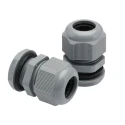 HellermannTyton Grey Polyamide 66 Cable Gland M25 Thread Size, 13 mm Min. Cable Diameter, 18 mm Max. Cable NGM25-DGY