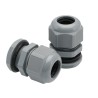 HellermannTyton Grey Polyamide 66 Cable Gland M25 Thread Size, 13 mm Min. Cable Diameter, 18 mm Max. Cable NGM25-DGY