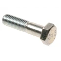 RS PRO Bright Zinc Plated Steel Hex Bolt M24 x 80mm Grade 8.8 High Tensile DIN 931 193-3369