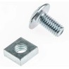 RS PRO Bright Zinc Steel Roofing Bolt M10 x 20mm Phillips Drive Grade 4.8 193-3386