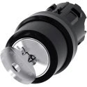 Siemens SIRIUS ACT 3SU10 2-position Latching Key Switch Head 22 mm Cutout 3SU1000-4CF01-0AA0