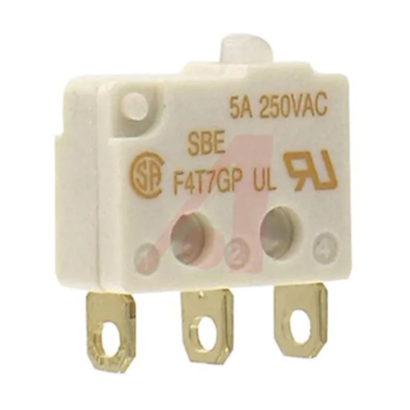 Johnson Electric Plunger Micro Switch Solder Terminal 5A 250V AC SPCO IP40 F4T7GPUL
