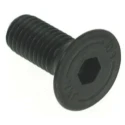 RS PRO Black Steel Hex Socket Countersunk Screw M16 x 40 mm 193-3422
