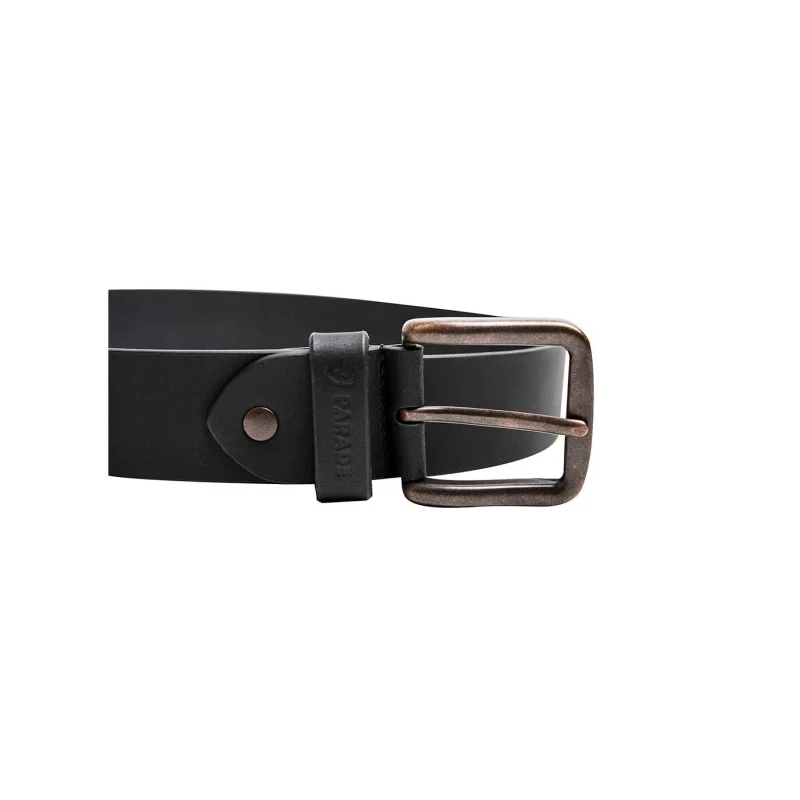 Parade Buffalo Leather Black Tool Belt 40mm Width 1.1m Length 17ALZEN*1494T110