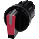 Siemens SIRIUS ACT 3 Position Illuminated Selector Switch Head, 22 mm Cutout, IP67 IP66 IP69K 3SU1002-2BM20-0AA0