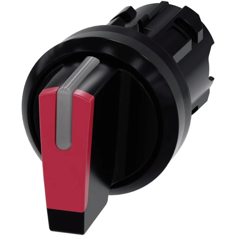Siemens SIRIUS ACT 3 Position Illuminated Selector Switch Head, 22 mm Cutout, IP67 IP66 IP69K 3SU1002-2BM20-0AA0