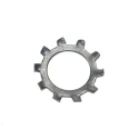 RS PRO Steel Bright Zinc External Tooth Washers M16 DIN 6797A 26mm Diameter 2.4mm Thickness 193-3452