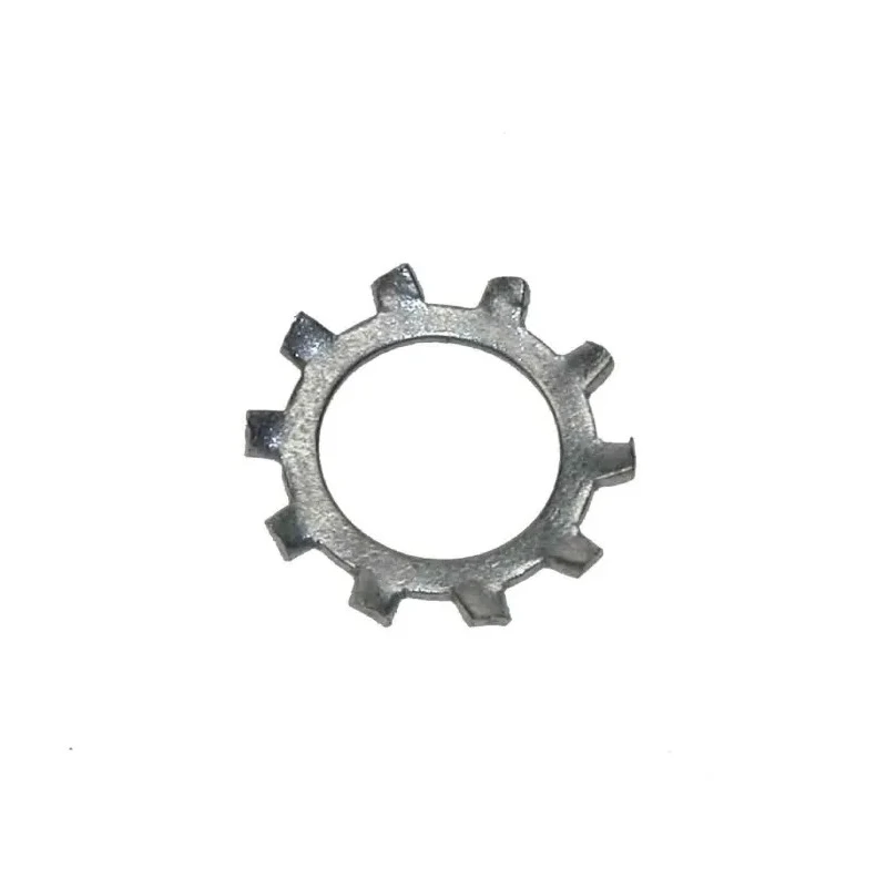 RS PRO Steel Bright Zinc External Tooth Washers M16 DIN 6797A 26mm Diameter 2.4mm Thickness 193-3452