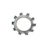 RS PRO Steel Bright Zinc External Tooth Washers M16 DIN 6797A 26mm Diameter 2.4mm Thickness 193-3452