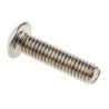 RS PRO Stainless Steel Hex Socket Button Screw Thread M10 Length 50mm Grade A2 Plain Finish 193-3459