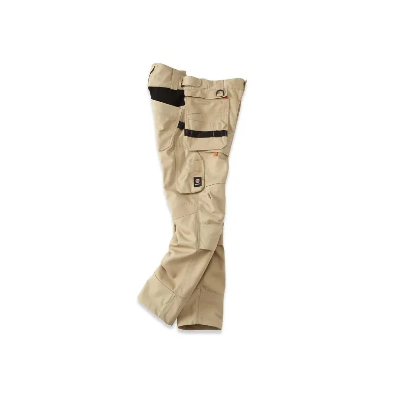 Parade Unisex Work Trouser Beige Polyester Abrasion Resistant with Knee Pad Pocket Waist 48 S to 3XL 17BRAKEL1470T48