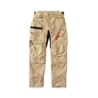 Parade Unisex Work Trouser Beige Waist Size 46 Polyester Abrasion Resistant BRAKEL 17BRAKEL1470T46