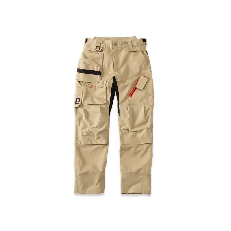 Parade Unisex Work Trouser Beige Waist Size 46 Polyester Abrasion Resistant BRAKEL 17BRAKEL1470T46
