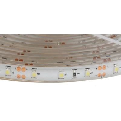 RS PRO 12V White LED Strip, 7000K Colour Temperature, 5 m Length, Flexible, IP65 Waterproof 883-7894