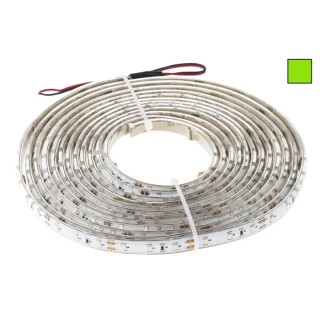 RS PRO 12V Green LED Strip, 4000K Colour Temperature, 5 m Length, 60 LEDs/m, 4.8W/m, IP65 Rated 883-7897