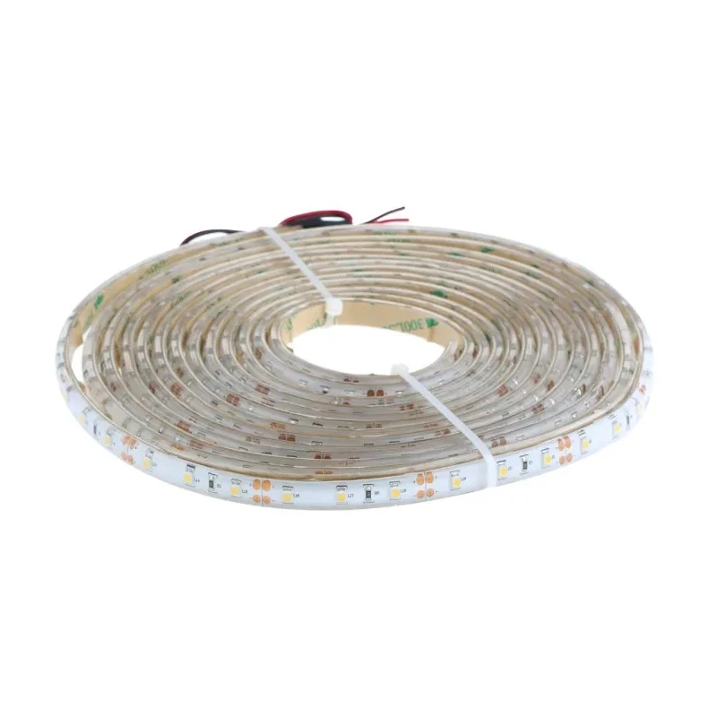 RS PRO 12V White Flexible LED Strip 5m Length, 3200K Colour Temperature, IP65 Rated 883-7904