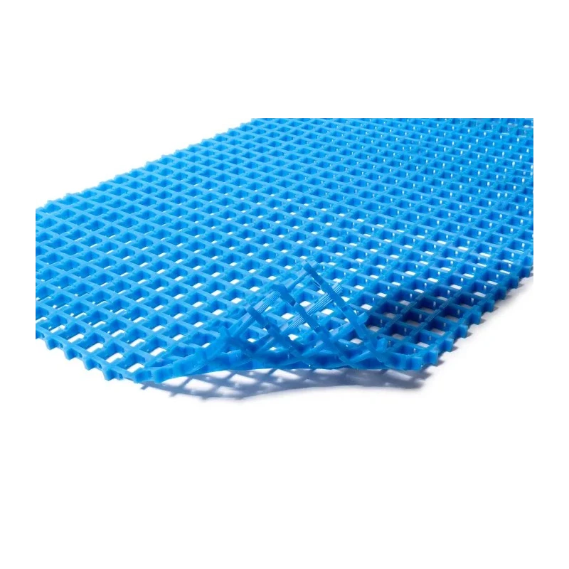 Coba Europe Blue Anti-Slip Polyvinyl Chloride Mat Cross Ribbed Finish 5 m x 900 mm x 12 mm CS020905