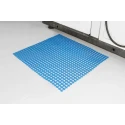 Coba Europe Blue Anti-Slip Polyvinyl Chloride Mat Cross Ribbed Finish 5 m x 900 mm x 12 mm CS020905