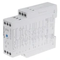 Finder 83 Series DIN Rail Timer Relay Multifunction 2-Contact DPDT 24 to 240 V AC 30A 0.05 s to 10 Days 83.52.0.240.0000