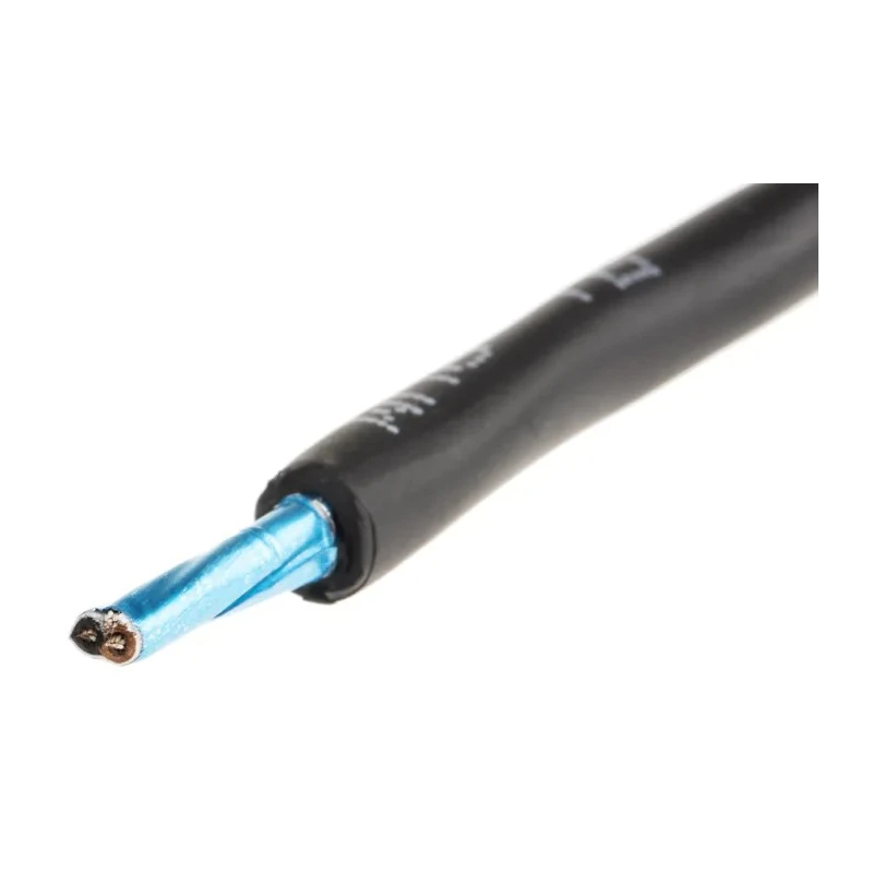 Alpha Wire Xtra-Guard 4 Performance Cable Control Cable 2 Cores 0.23mm² 24 AWG Screened 300V Thermoplastic 45092 BK005