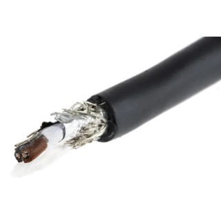 Alpha Wire Xtra-Guard 4 Performance Control Cable 2 Cores 0.56mm² 20 AWG Screened 30m Black Thermoplastic 45152 BK005